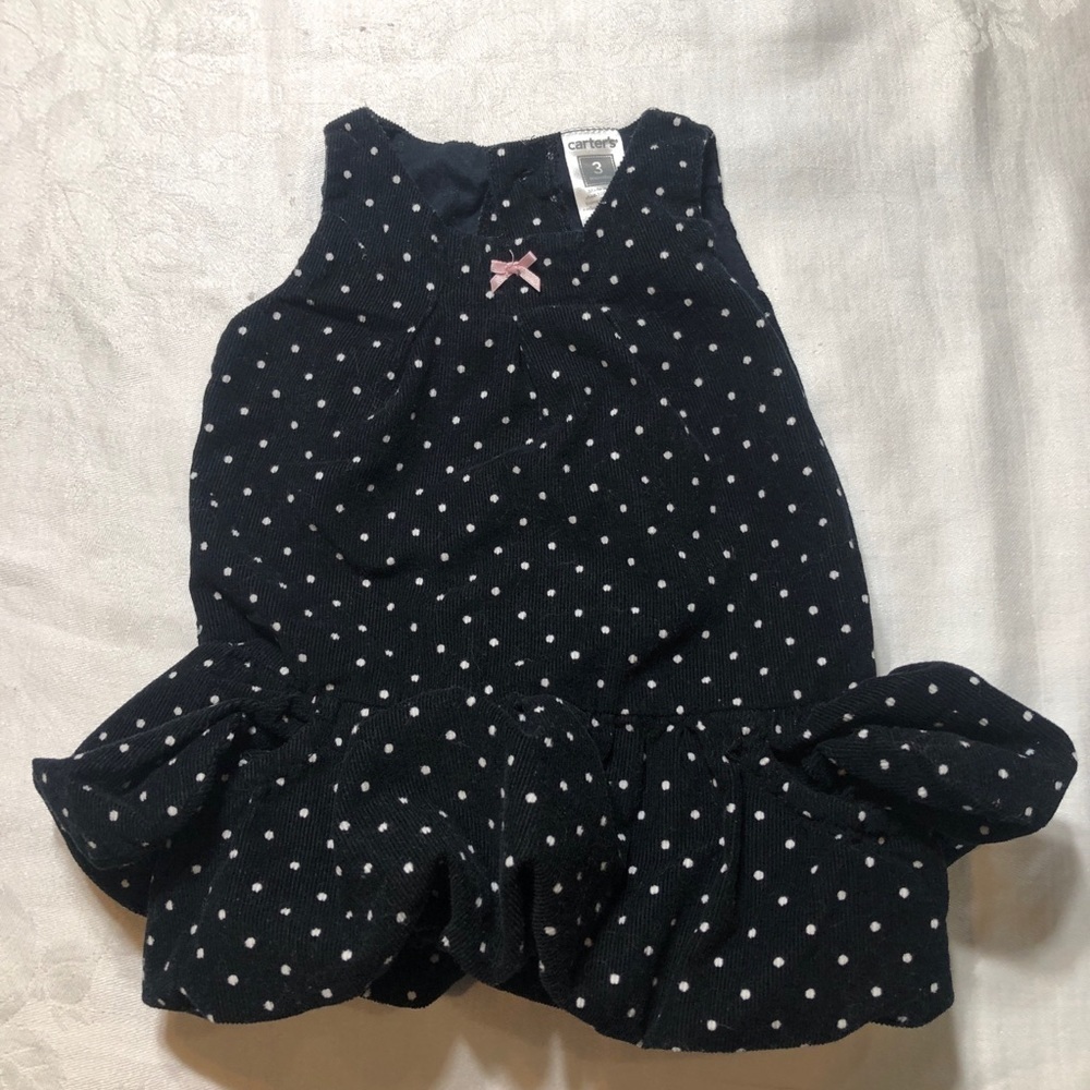 Carter’s Corduroy Polka-Dot Jumper Dress